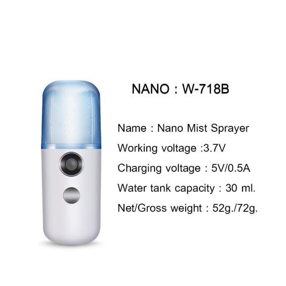 دستگاه بخور و رطوبت ساز سرد مدل W-718B