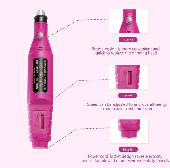 سوهان ناخن برقی مدل mini