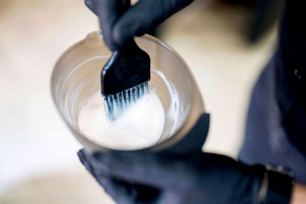 برس رنگ مو مدل C